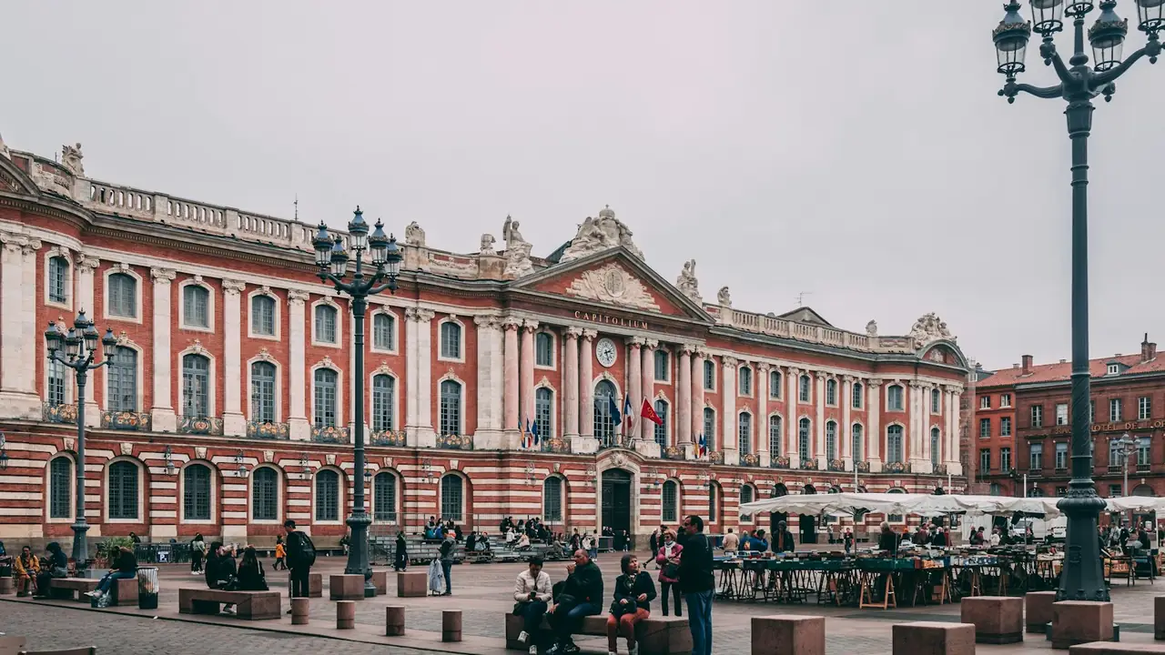 La place du Capitole à Toulouse